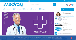 Desktop Screenshot of medray.ie
